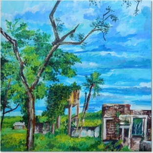 Rural Area House. Posters and Art
